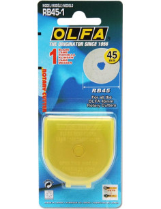 1 hoja de repuesto para cortador Olfa - 45 mm