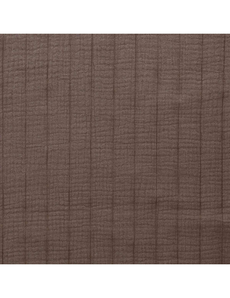Tejido de algodón acolchado - Pardo topo