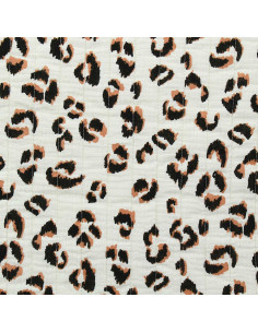 Tejido de algodón acolchado - Beige crudo 2