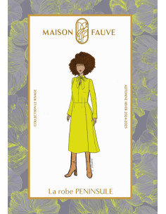Patrón de vestido Peninsule - Maison Fauve 2