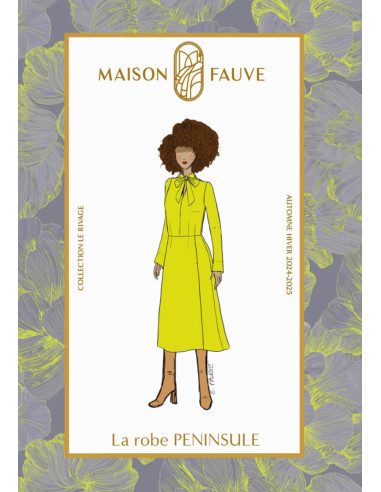 Patrón de vestido Peninsule - Maison Fauve