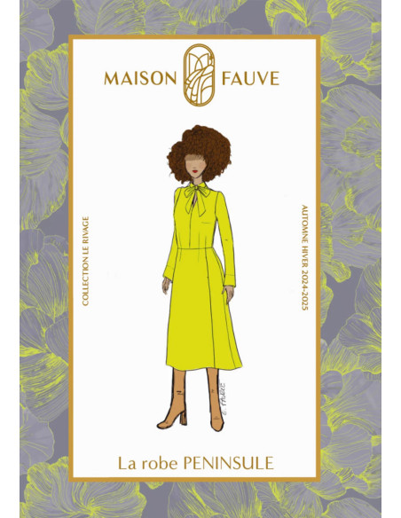 Patrón de vestido Peninsule - Maison Fauve