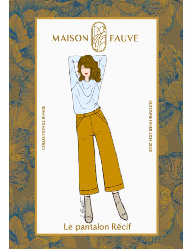 Patrón de pantalón Recif - Maison Fauve