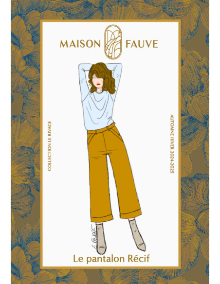 Patrón de pantalón Recif - Maison Fauve
