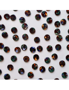 Paquete de 15 botones de biorresina de 15 mm 4 agujeros - Grimorio 2