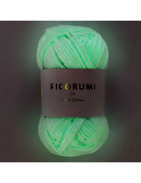Hilo fosforescente que brilla en la oscuridad Ricorumi