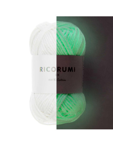 Hilo fosforescente que brilla en la oscuridad Ricorumi