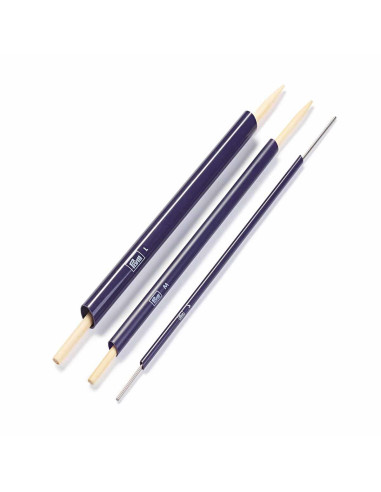 Herramienta para guía-pasador S, M y L - Azul ciruela