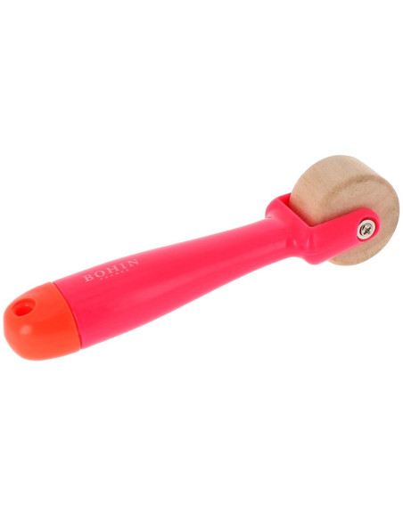 Rodillo prensador de costura de madera Bohin