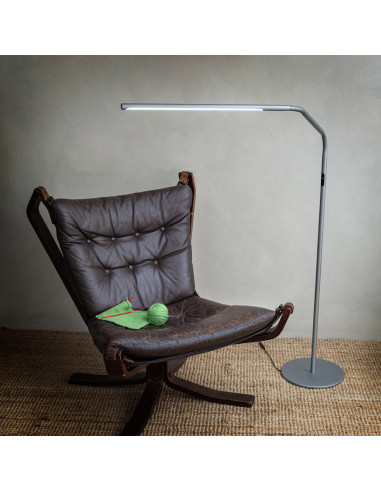 Lámpara de pie Daylight Slimline 4 - Gris hielo