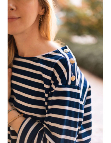 Patrón de camiseta marinera Côme - Joli Lab