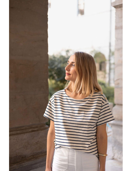 Patrón de camiseta marinera Côme - Joli Lab