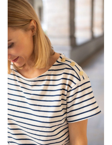 Patrón de camiseta marinera Côme - Joli Lab