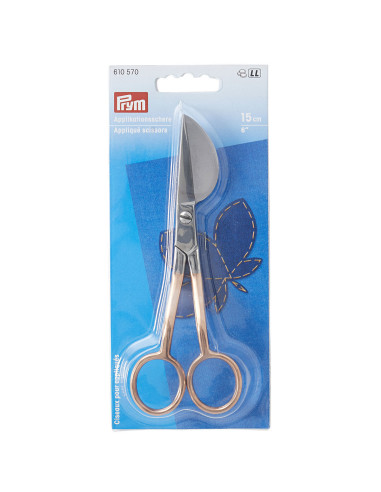 Tijeras para aplicaciones 15 cm - Oro rosa