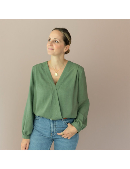 Patrón de blusa Japan - Anna Rose patterns