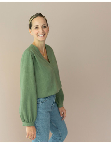 Patrón de blusa Japan - Anna Rose patterns