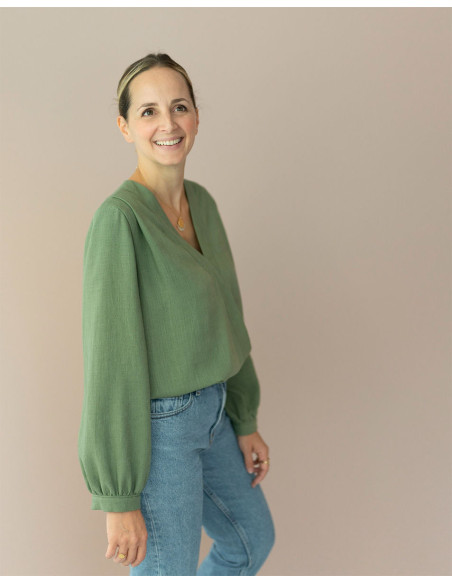 Patrón de blusa Japan - Anna Rose patterns