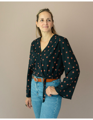 Patrón de blusa Japan - Anna Rose patterns