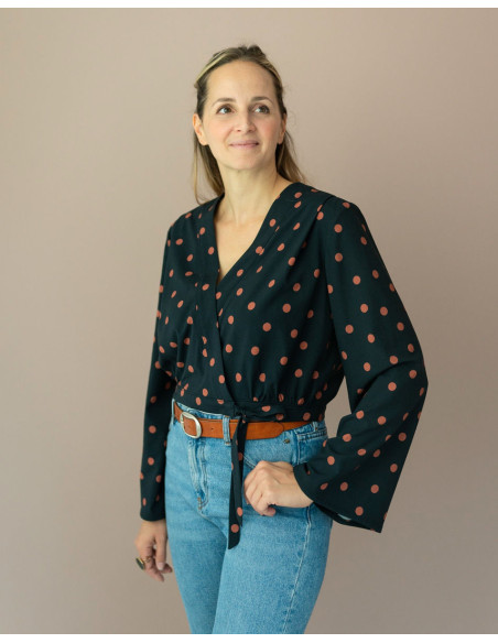 Patrón de blusa Japan - Anna Rose patterns