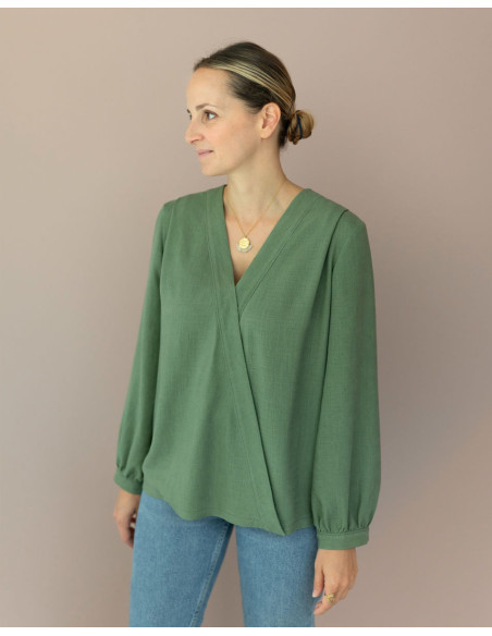 Patrón de blusa Japan - Anna Rose patterns