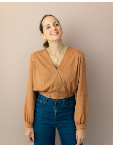Patrón de blusa Japan - Anna Rose patterns