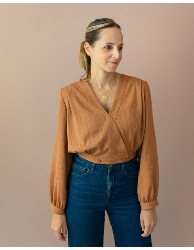Patrón de blusa Japan - Anna Rose patterns