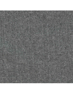 Tela de lana tweed para abrigo - Gris claro 2