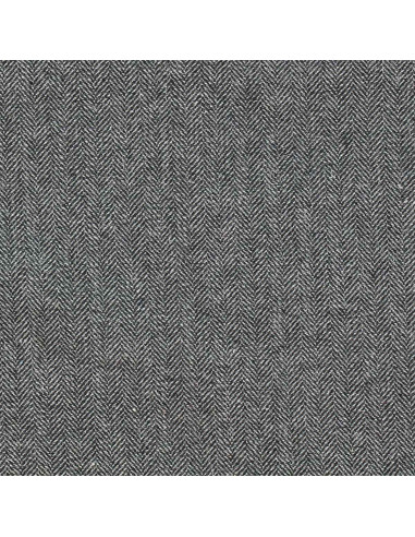 Tela de lana tweed para abrigo - Gris claro