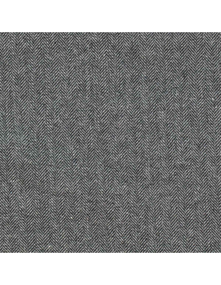 Tela de lana tweed para abrigo - Gris claro