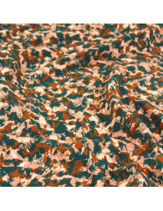 Tejido viscosa Granite Verde - Églantine & Zoé