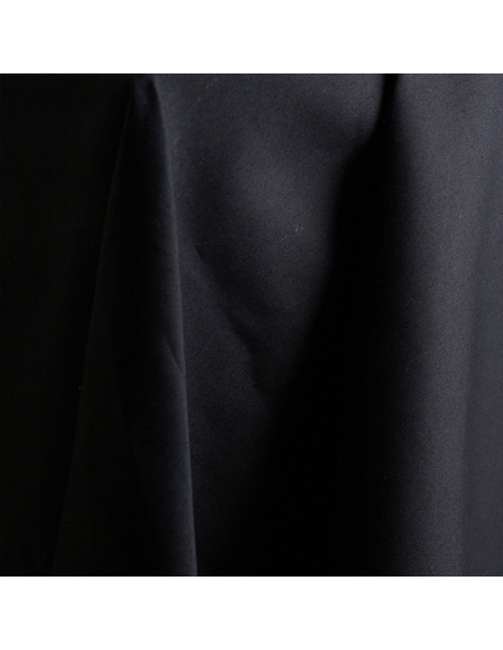 Tejido de algodón repelente al agua Trench Deep Charcoal - Atelier Brunette