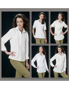 Patrón de blusa - Vogue 8689