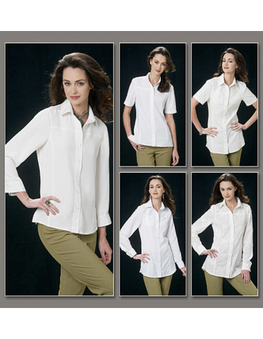 Patrón de blusa - Vogue 8689