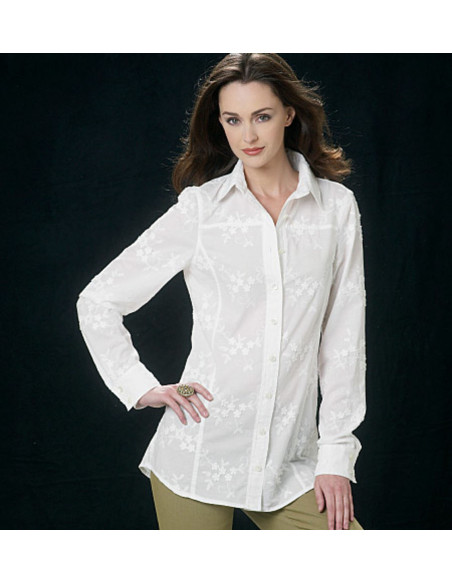 Patrón de blusa - Vogue 8689