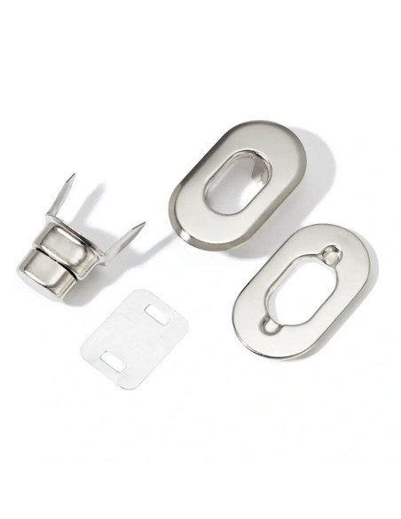 Torno ovalado para bolsas - Plata