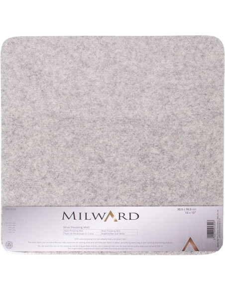 Alfombra de planchado de lana 30,5 cm x 30,5 cm Milward
