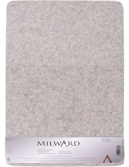 Alfombra de planchado de lana 42 cm x 29,7 cm Milward