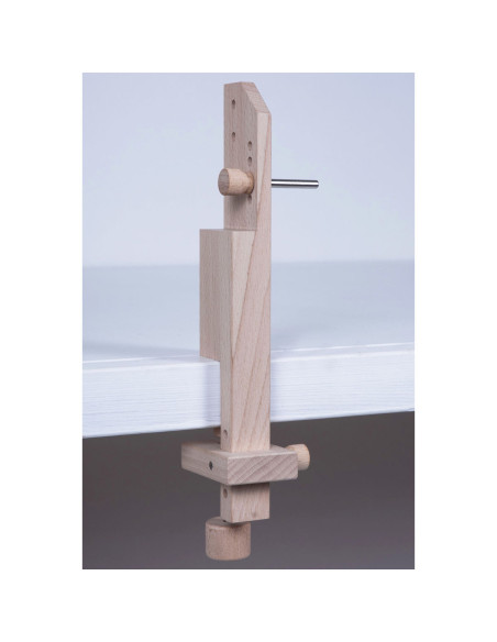 Pinza de mesa ajustable para bastidor de tapicería y punto de cruz