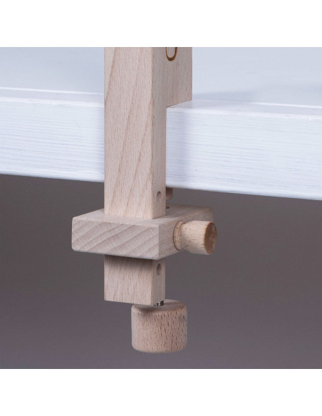 Pinza de mesa ajustable para bastidor de tapicería y punto de cruz