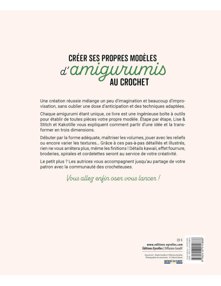 Libro para crear tus propios modelos de amigurumis a crochet
