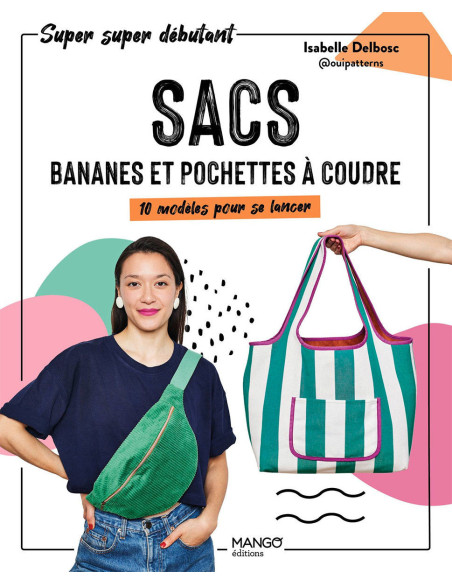 Libros de bolsos, riñoneras y estuches para coser