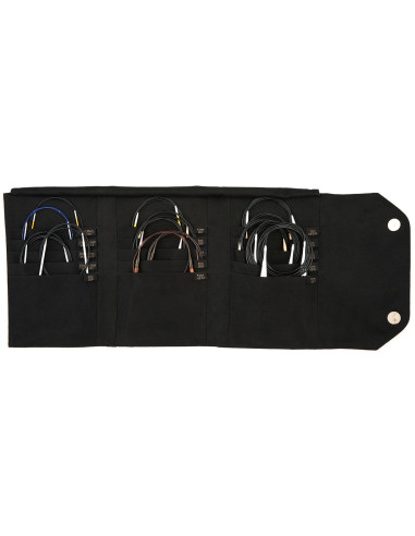 Estuche de almacenamiento para agujas circulares KntiPro - Negro