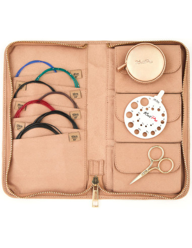 Estuche de almacenamiento para cables y accesorios KntiPro - Arcilla