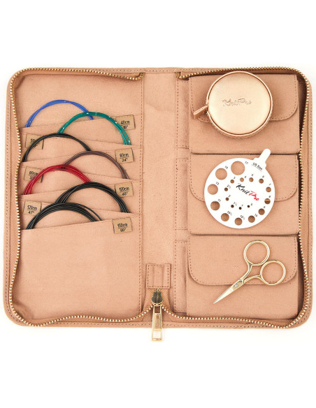 Estuche de almacenamiento para cables y accesorios KntiPro - Arcilla