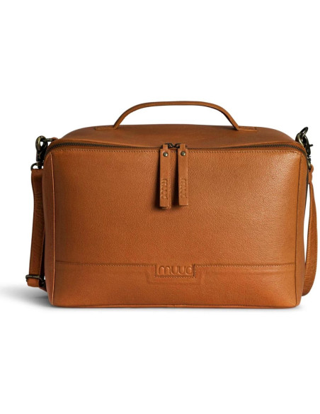 Bolso bandolera Muud Cleo XL - Whisky