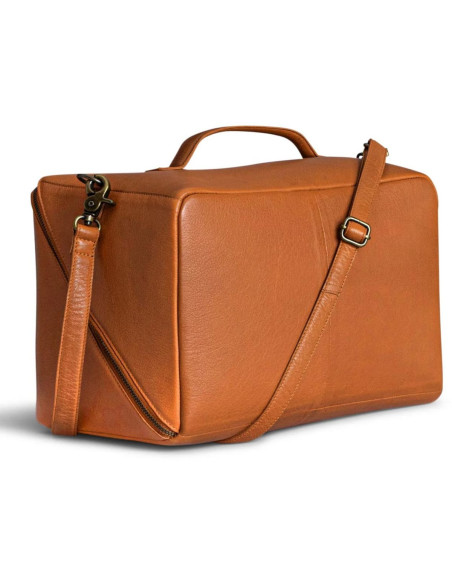 Bolso bandolera Muud Cleo XL - Whisky