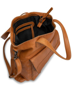 Bolsa para proyectos de tejido Muud Arendal - Whisky 2