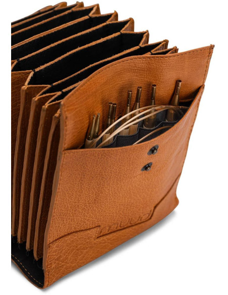 Estuche para agujas intercambiables Muud Betina XL - Whisky