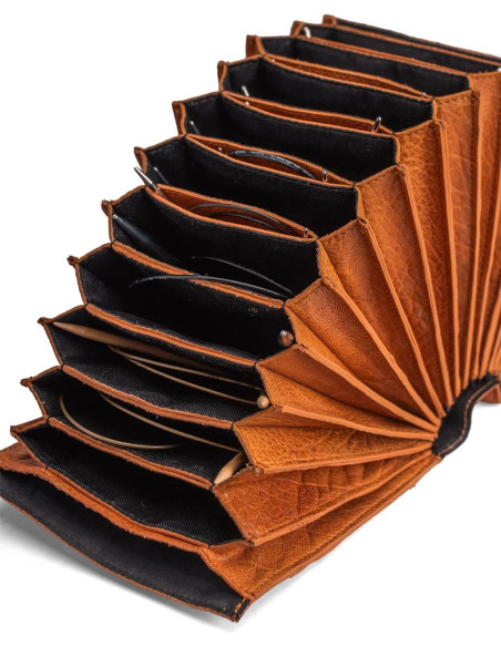 Estuche para agujas intercambiables Muud Betina XL - Whisky