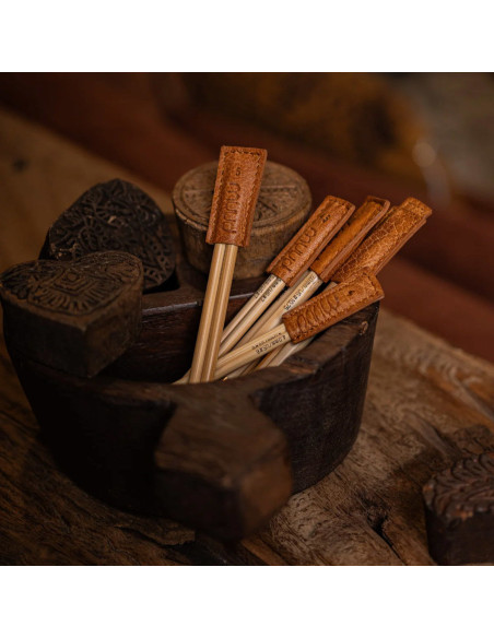 Puntas para agujas de tejer Muud Chris - Whisky